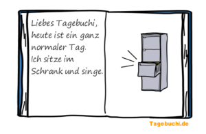 Tagebuch Spruch